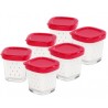 Jeu de 6 pots yaourtiere SEB